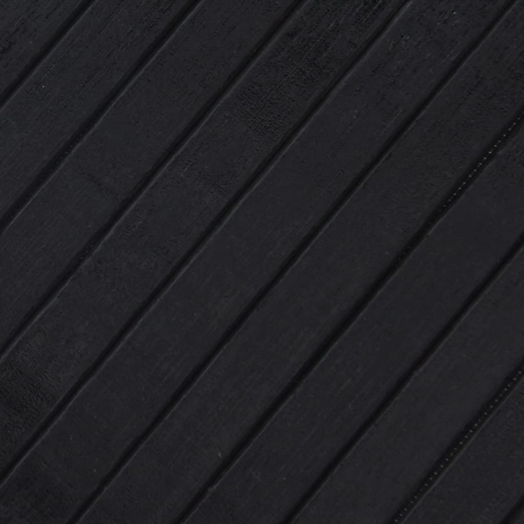 Tapete retangular 60x1000 cm bambu preto — foto 6