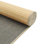 Tapete retangular 60x200 cm bambu cor natural clara — foto 4