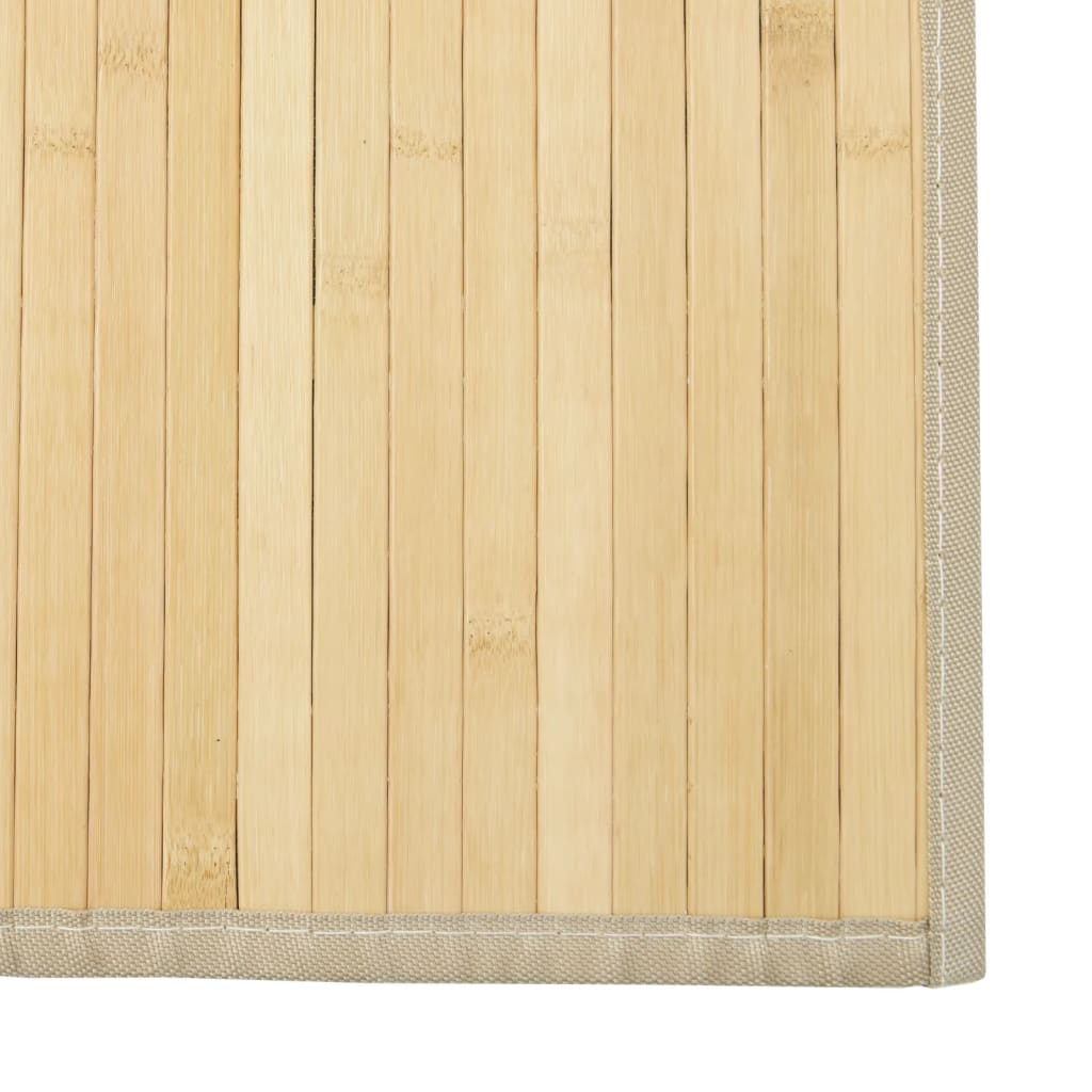 Tapete retangular 60x300 cm bambu cor natural clara — foto 5