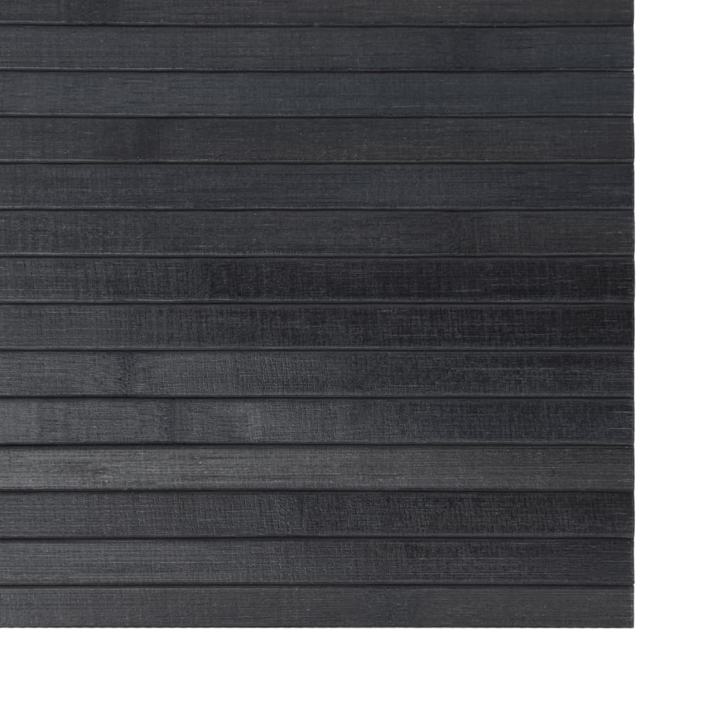 Tapete retangular 60x400 cm bambu cinzento — foto 4