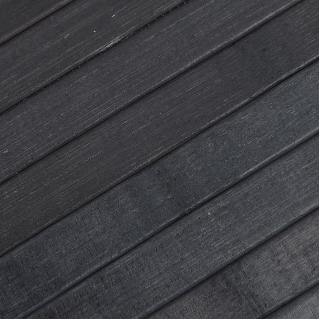 Tapete retangular 60x400 cm bambu cinzento — foto 6