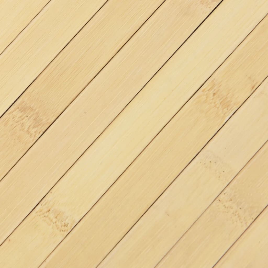 Tapete retangular 60x400 cm bambu cor natural clara — foto 6