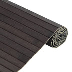 Tapete retangular 60x500 cm bambu castanho-escuro — foto 2