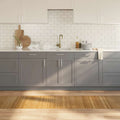 Tapete retangular 60x500 cm bambu cor natural — foto 1