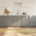 Tapete retangular 60x500 cm bambu cor natural clara — foto 1