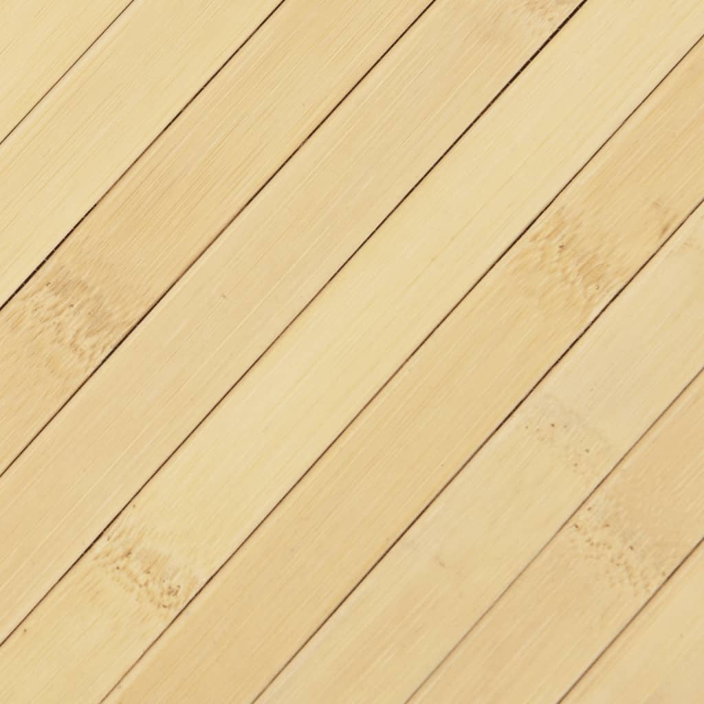 Tapete retangular 60x500 cm bambu cor natural clara — foto 6