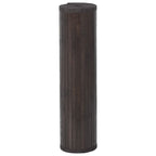 Tapete retangular 70x100 cm bambu castanho-escuro — foto 2