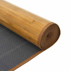 Tapete retangular 70x100 cm bambu cor natural — foto 4