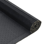 Tapete retangular 70x100 cm bambu preto — foto 3
