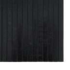Tapete retangular 70x100 cm bambu preto — foto 4