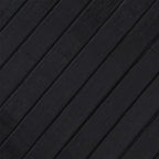 Tapete retangular 70x100 cm bambu preto — foto 6