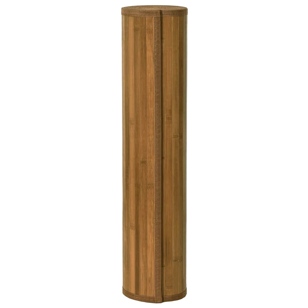 Tapete retangular 70x1000 cm bambu castanho — foto 2