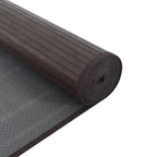 Tapete retangular 70x1000 cm bambu castanho-escuro — foto 4