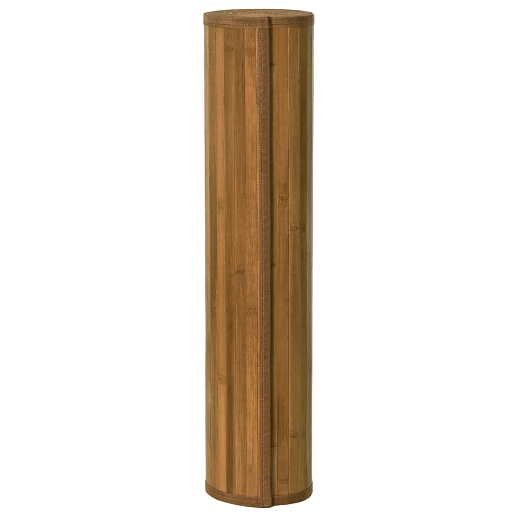 Tapete retangular 70x200 cm bambu castanho — foto 2