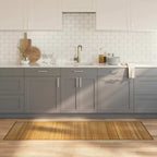 Tapete retangular 70x200 cm bambu cor natural — foto 1