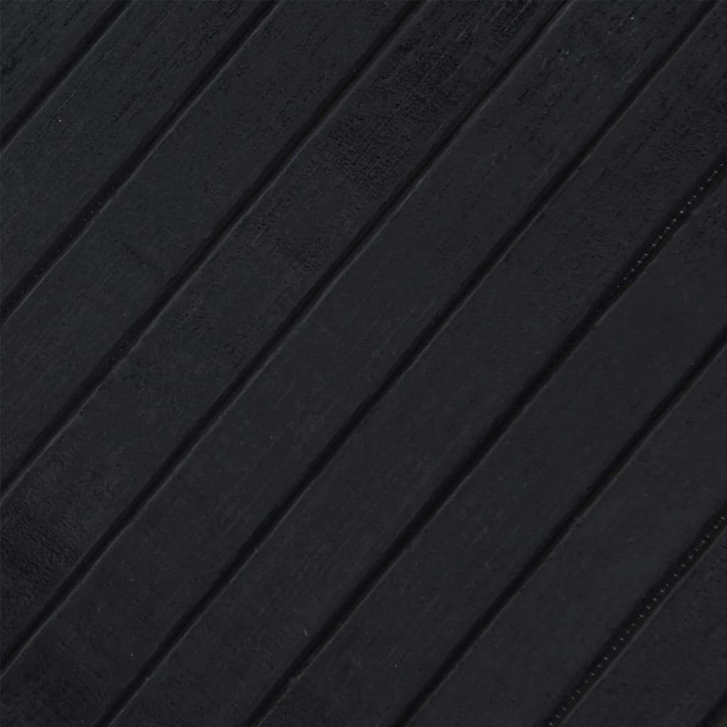 Tapete retangular 70x200 cm bambu preto — foto 6