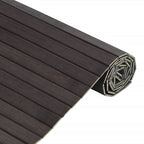 Tapete retangular 70x300 cm bambu castanho-escuro — foto 2