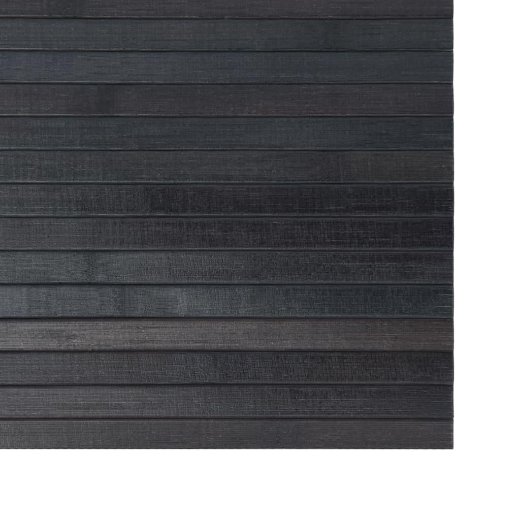 Tapete retangular 70x300 cm bambu cinzento — foto 4