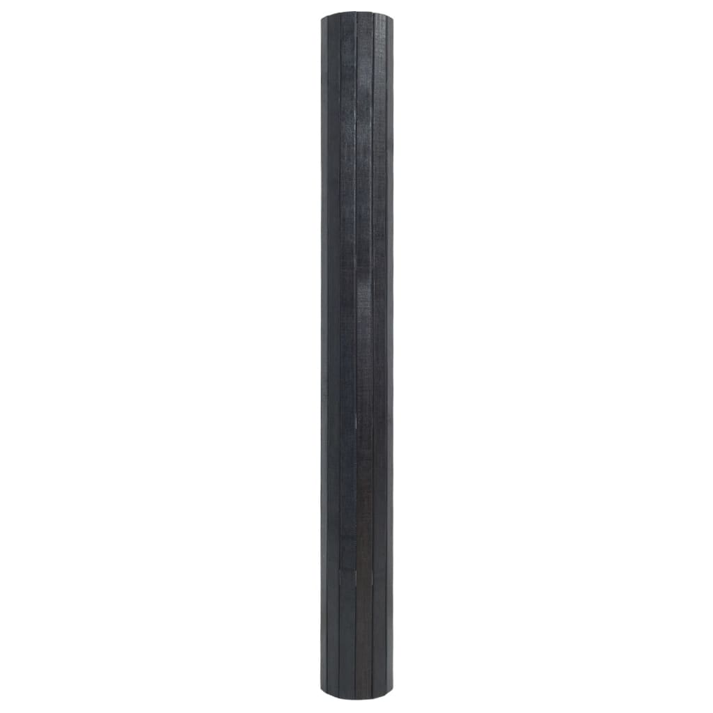 Tapete retangular 70x300 cm bambu cinzento — foto 5