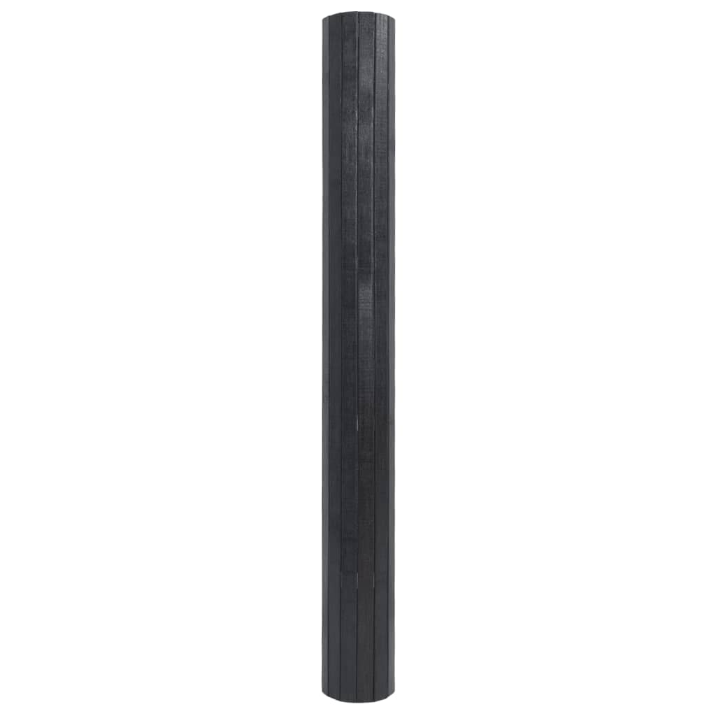 Tapete retangular 70x400 cm bambu cinzento — foto 5