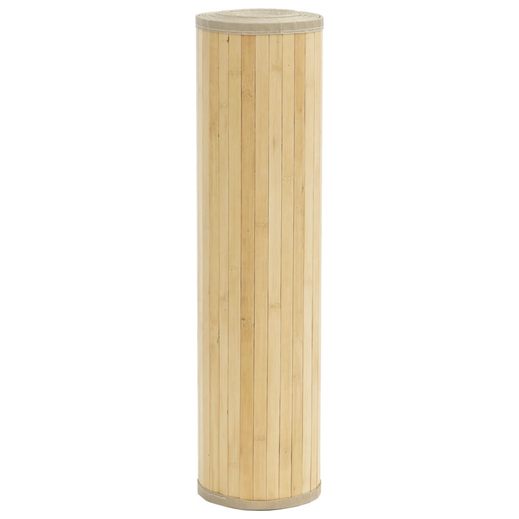 Tapete retangular 70x400 cm bambu cor natural clara — foto 2