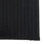 Tapete retangular 70x400 cm bambu preto — foto 5