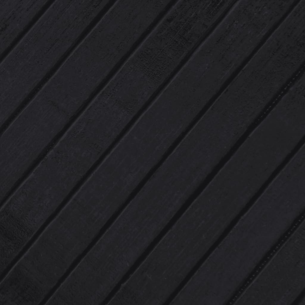 Tapete retangular 70x400 cm bambu preto — foto 6