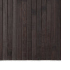 Tapete retangular 70x500 cm bambu castanho-escuro — foto 4