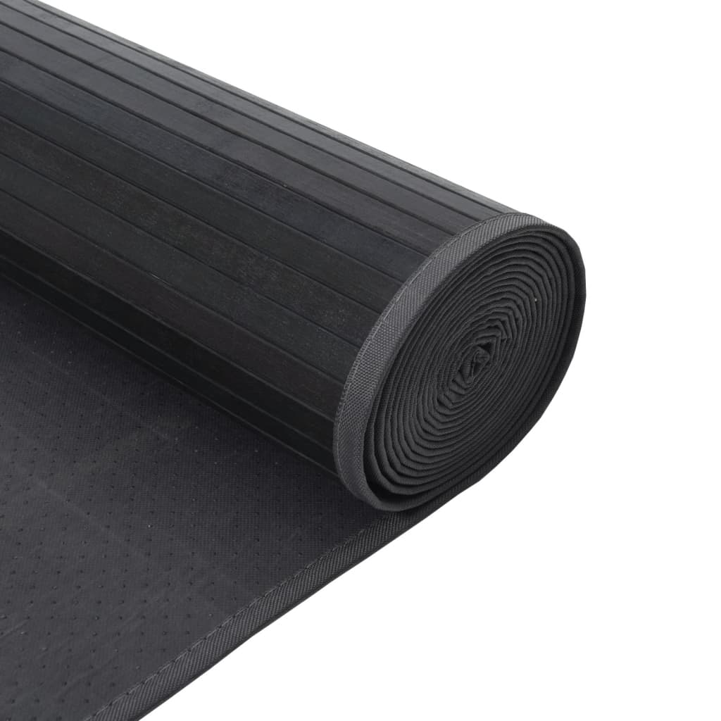 Tapete retangular 70x500 cm bambu cinzento — foto 4