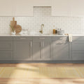 Tapete retangular 70x500 cm bambu cor natural clara — foto 1