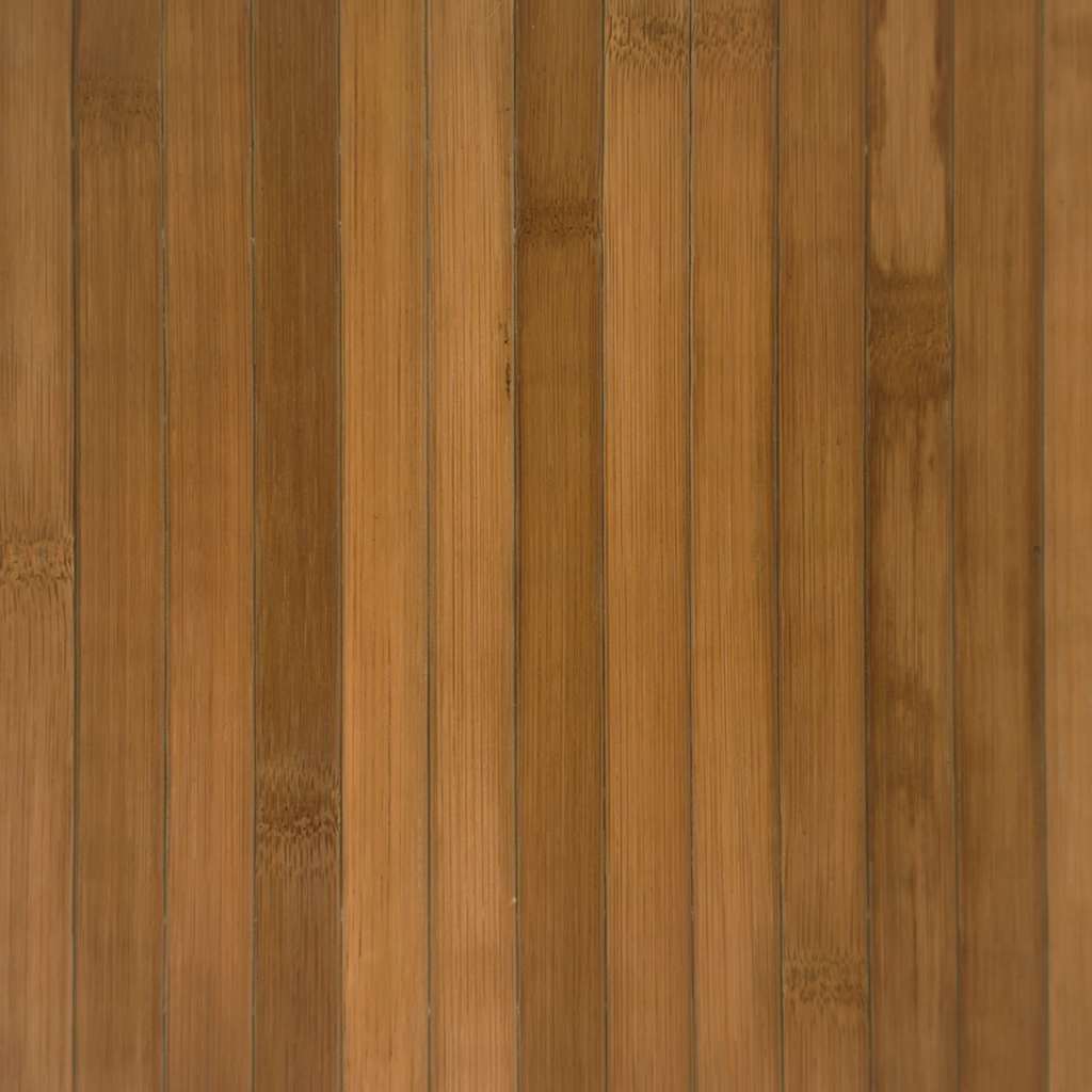 Tapete retangular 80x100 cm bambu castanho — foto 6