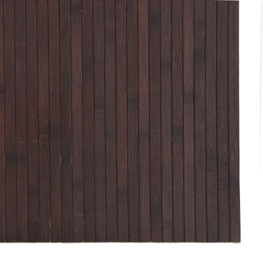 Tapete retangular 80x100 cm bambu castanho-escuro — foto 5