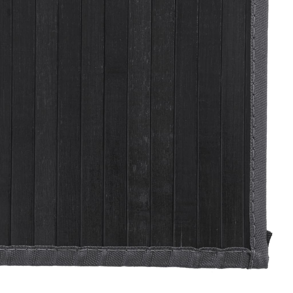 Tapete retangular 80x100 cm bambu cinzento — foto 5