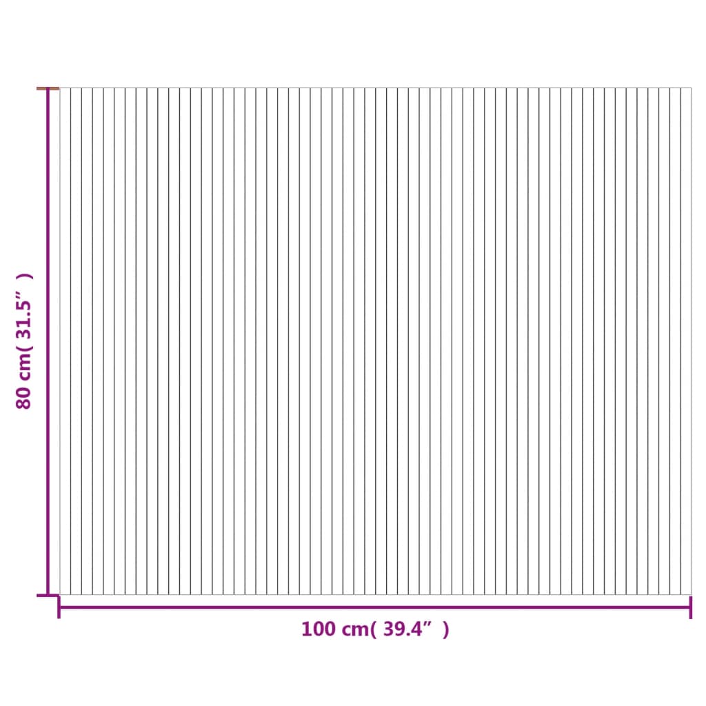 Tapete retangular 80x100 cm bambu cor natural clara — foto 7