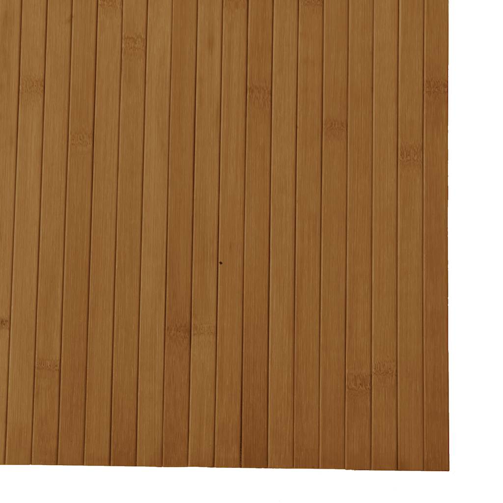 Tapete retangular 80x200 cm bambu castanho — foto 5