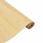 Tapete retangular 80x200 cm bambu cor natural clara — foto 3