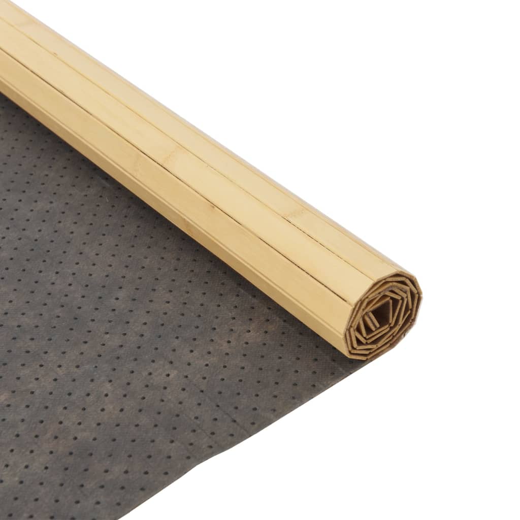 Tapete retangular 80x200 cm bambu cor natural clara — foto 4