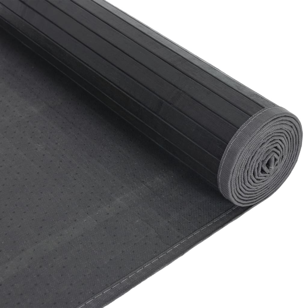 Tapete retangular 80x300 cm bambu cinzento — foto 4
