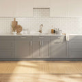 Tapete retangular 80x300 cm bambu cor natural clara — foto 1