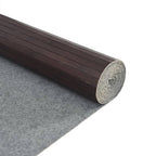 Tapete retangular 80x400 cm bambu castanho-escuro — foto 4