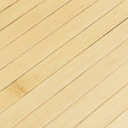 Tapete retangular 80x400 cm bambu cor natural clara — foto 6