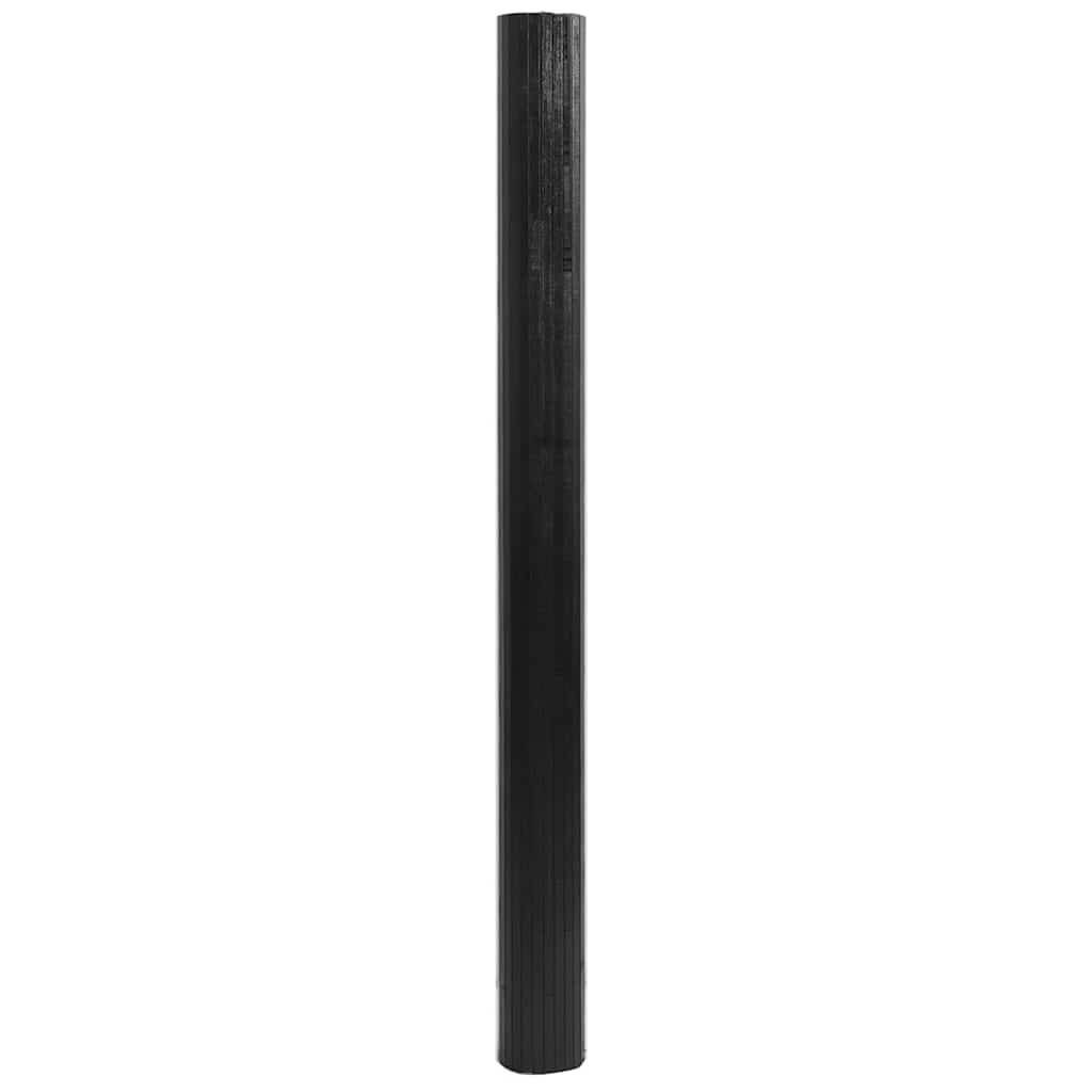 Tapete retangular 80x400 cm bambu preto — foto 2