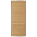 Tapete retangular bambu 120 x 180 cm castanho — foto 3