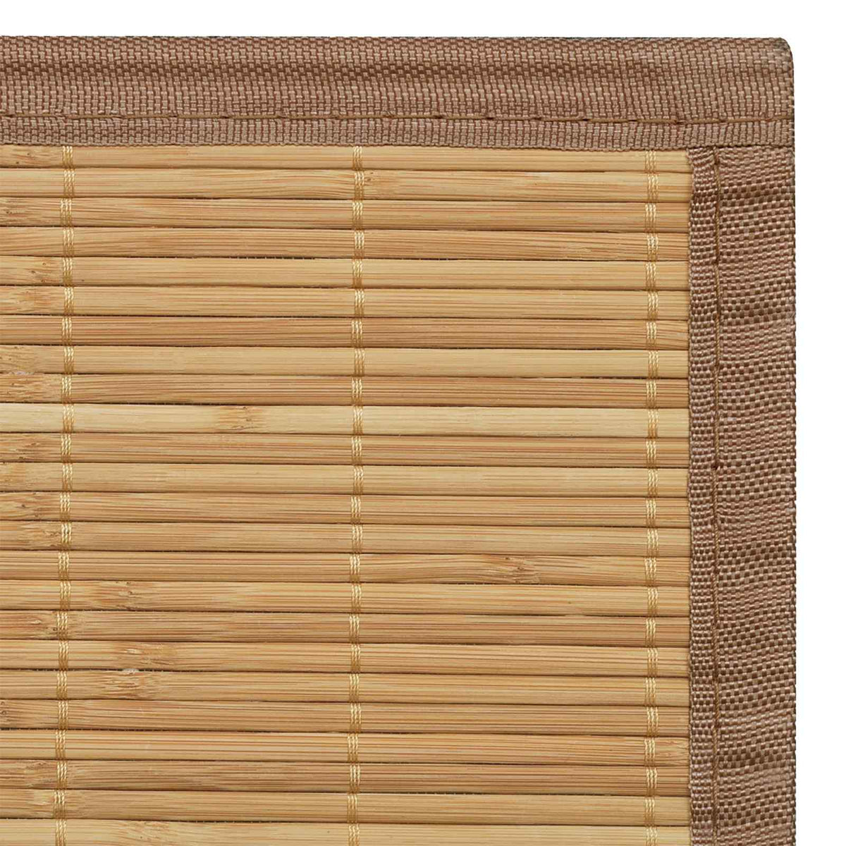 Tapete retangular bambu 120 x 180 cm castanho — foto 6
