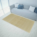 Tapete retangular bambu 150 x 200 cm natural — foto 1