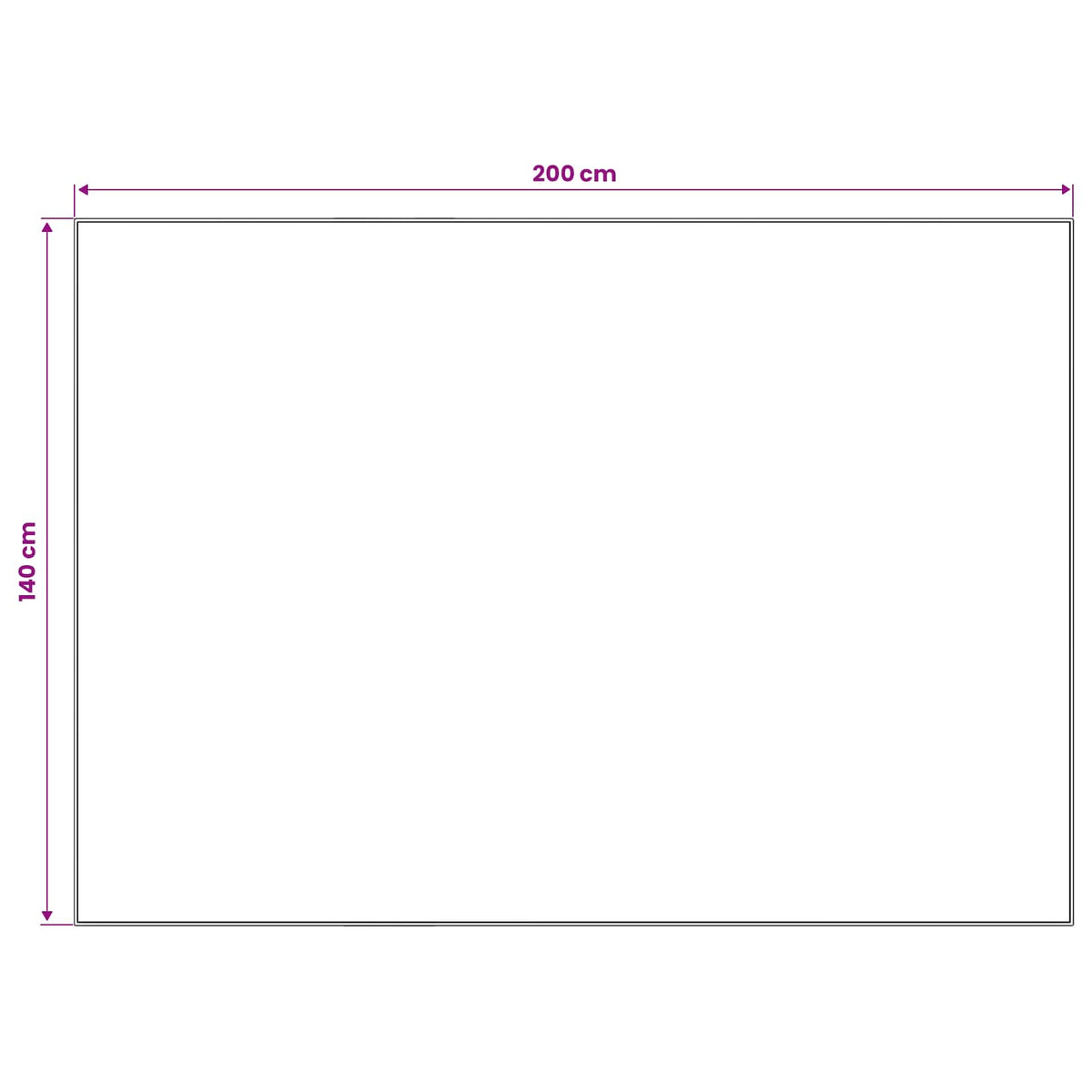 Tapete Retangular Multicolor 140x200 cm Poliéster — foto 4