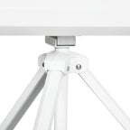Tela de Projeção Manual com Suporte 120 Polegadas Tela de Projeção Formato 4:3 com Altura Ajustável para Cinema em Casa 244x183 cm Branco — foto 8