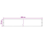 Tela de Varanda Retangular 75 x 800 cm HDPE e Alumínio — foto 5