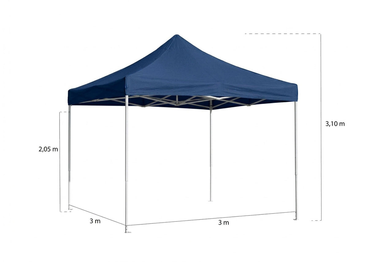 Tenda 3x3 Compe — Azul — foto 3