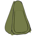 Tenda de duche verde — foto 1